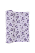 Personalized Swaddle Blanket | Amethyst Garden
