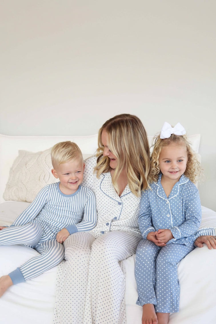 Snuggle Stripes Two Piece Pajama Set