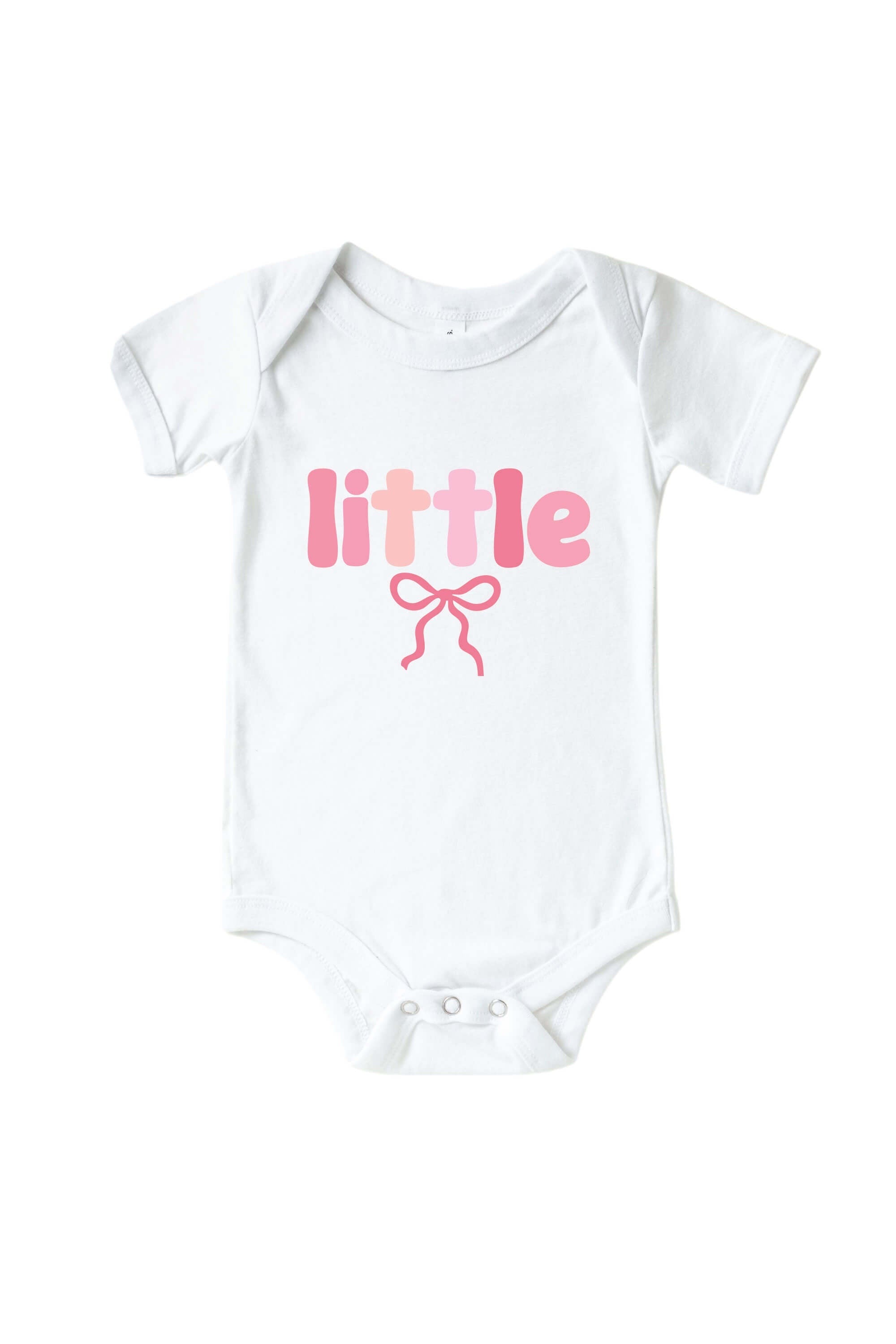 Birth Order Graphic Tee & Bodysuit | White