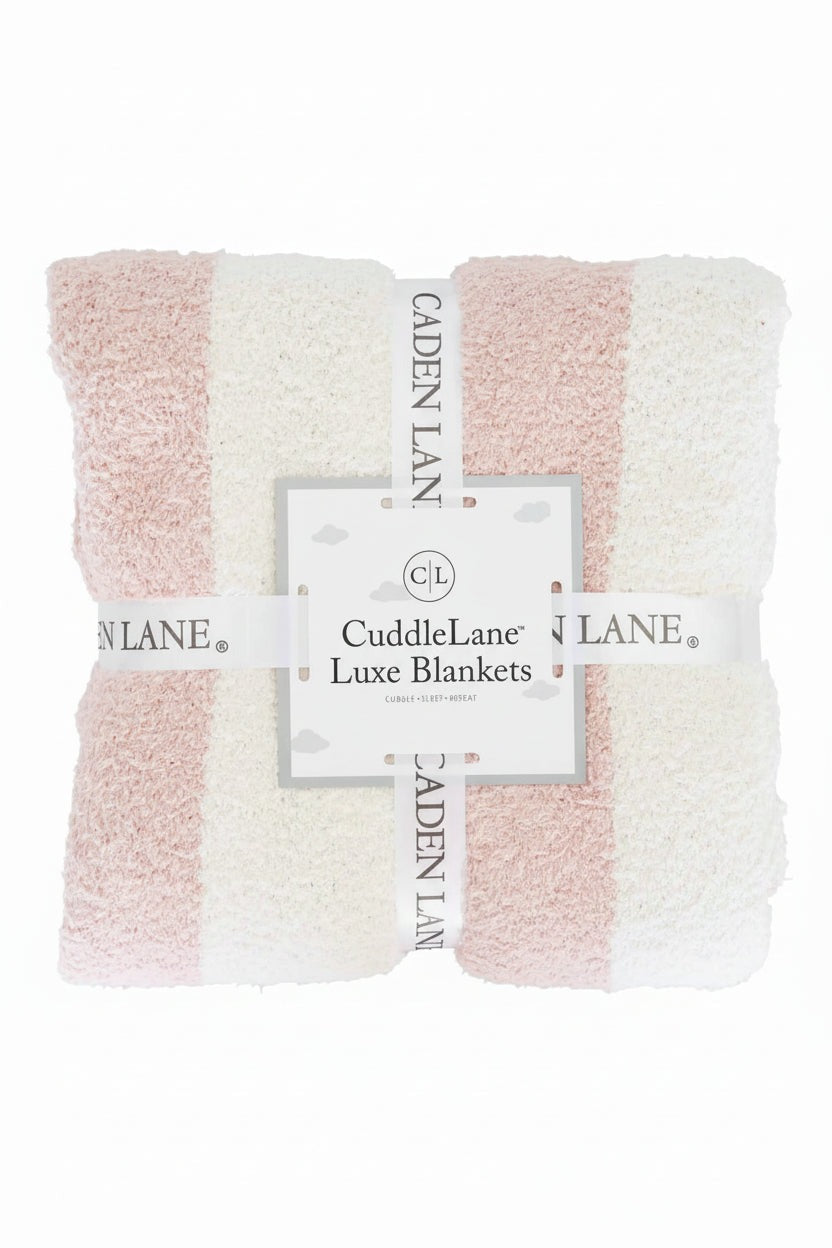 CuddleLaneTM Luxe Blankets | Stripe