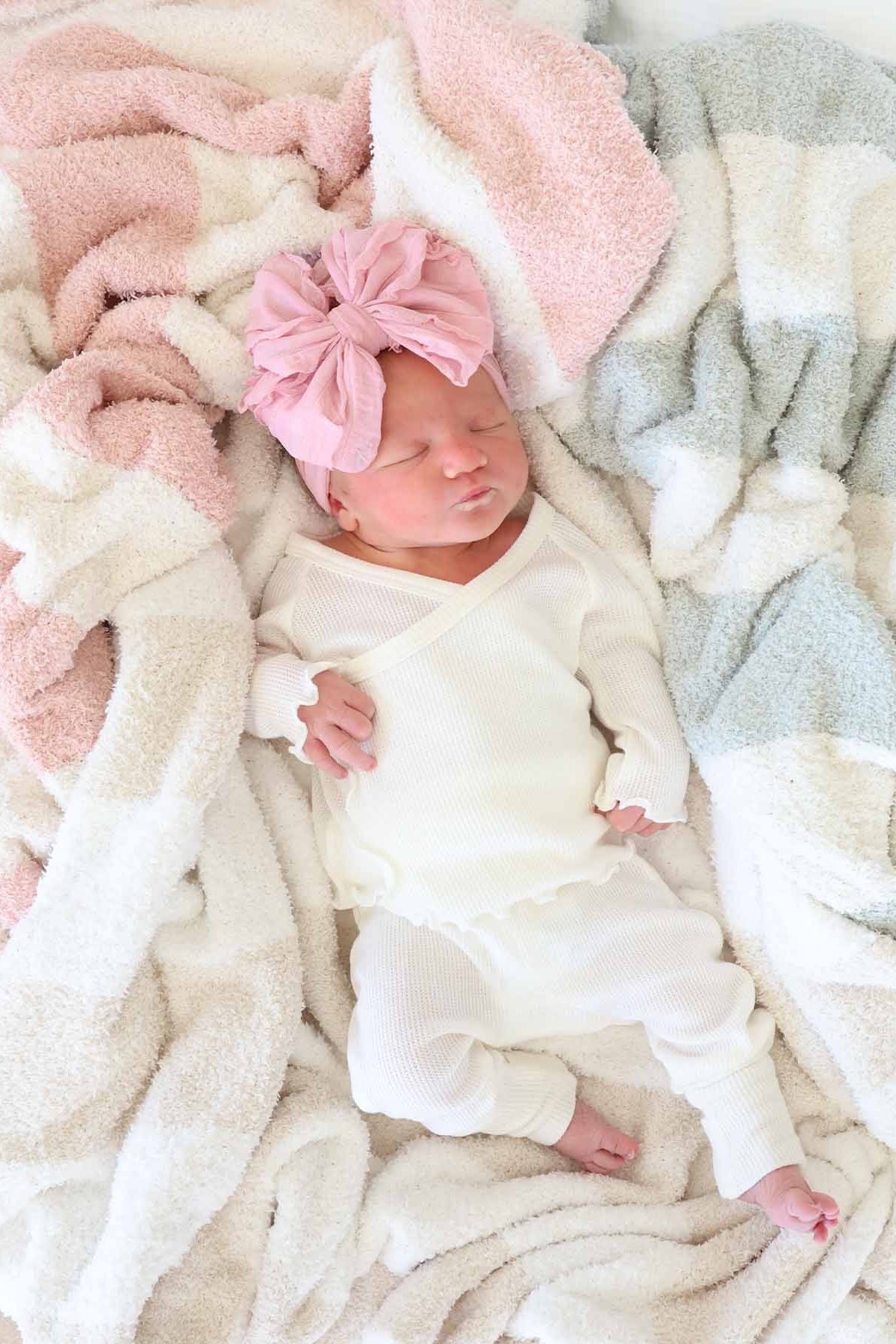 CuddleLaneTM Luxe Blankets | Stripe