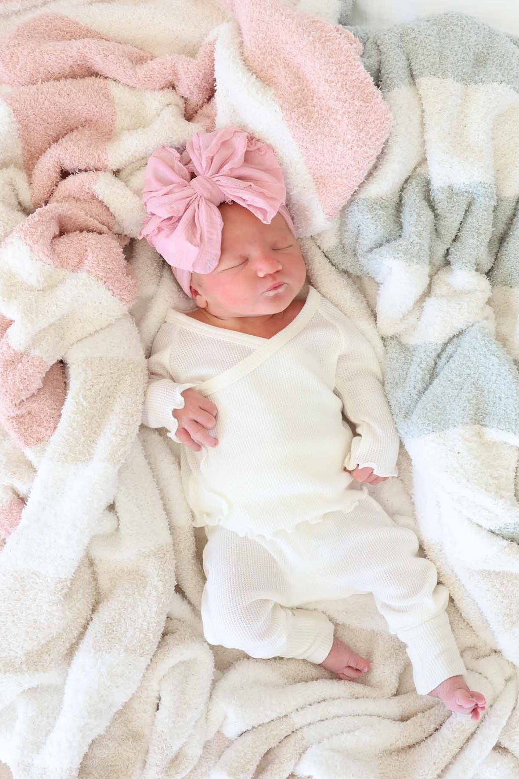 CuddleLaneTM Luxe Blankets | Stripe