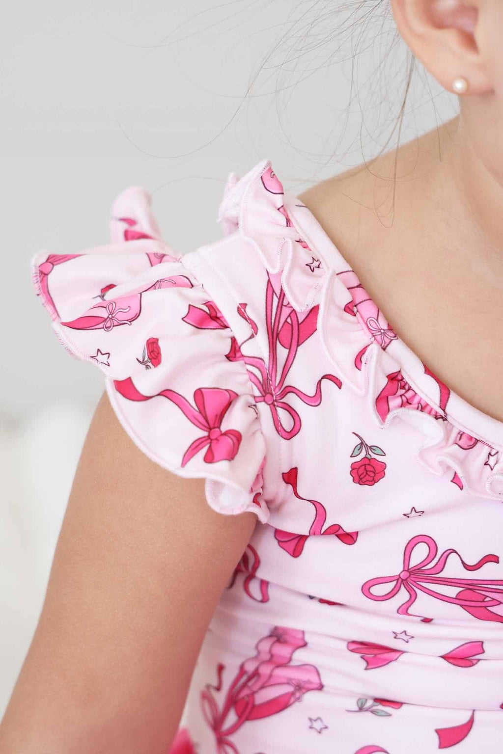 Swiss Dot Leotard | Pink Pirouette