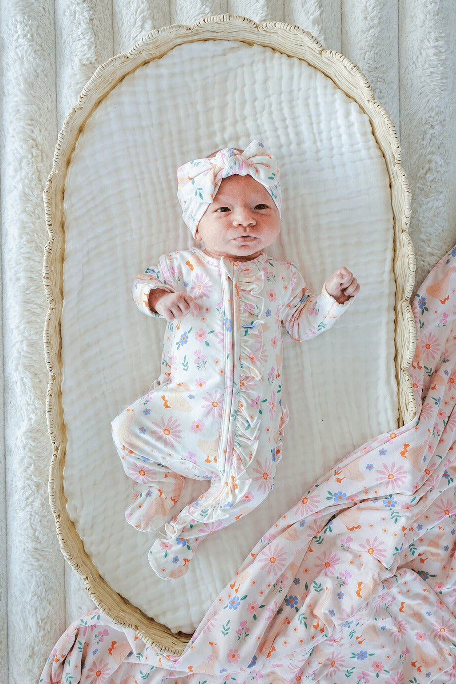 Knit Large Bow Headwrap | Loosey Goose