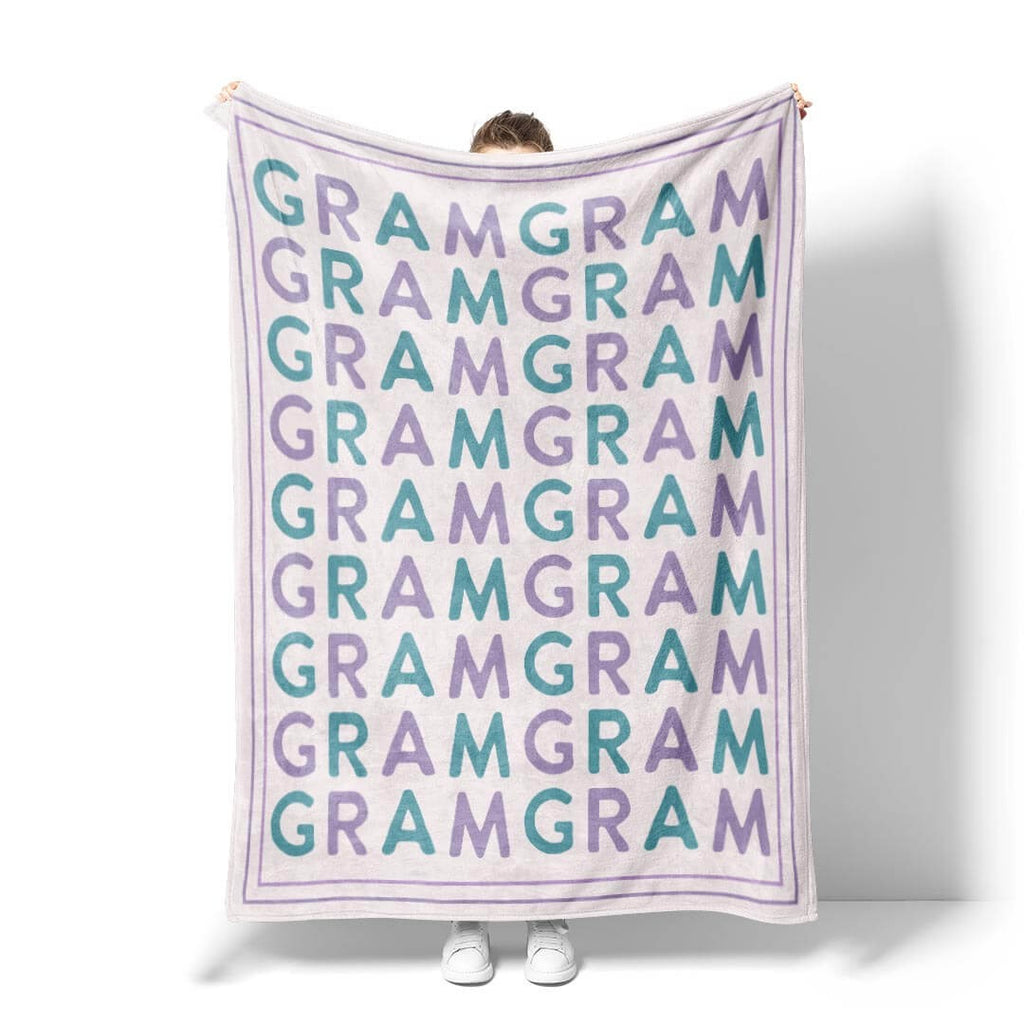 Personalized Blanket | Color Name Block