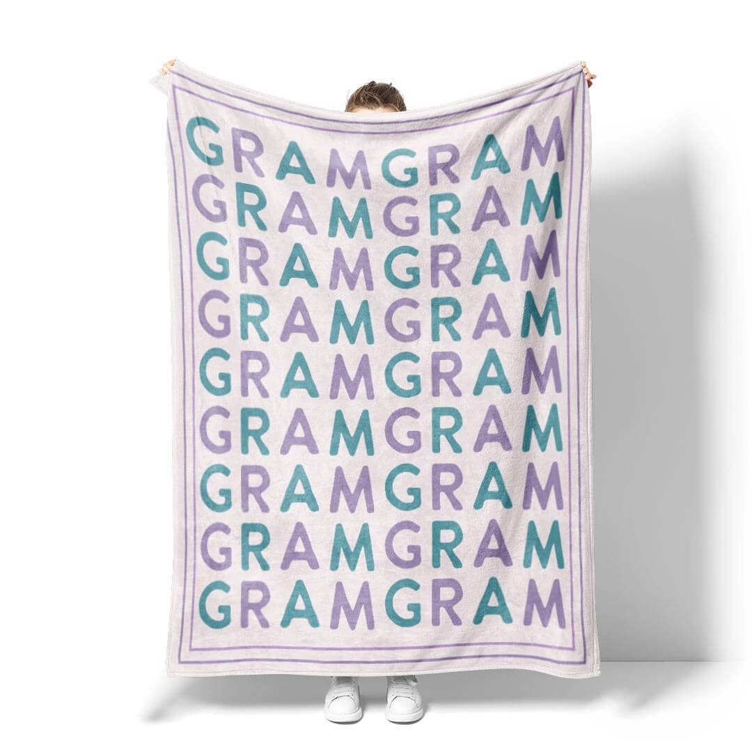 Personalized Blanket | Color Name Block