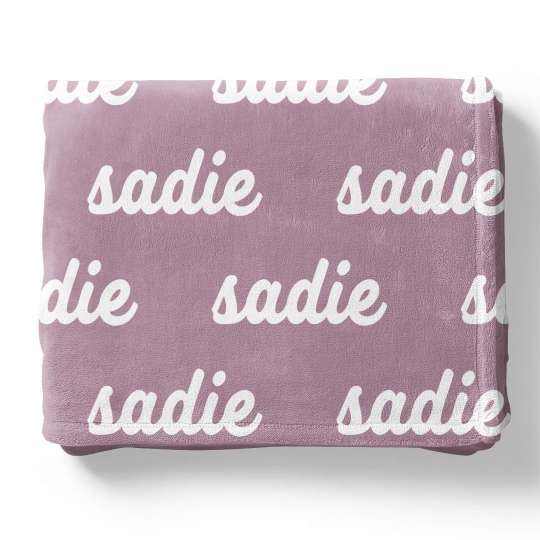 Cotton Candy Personalized Color Blanket