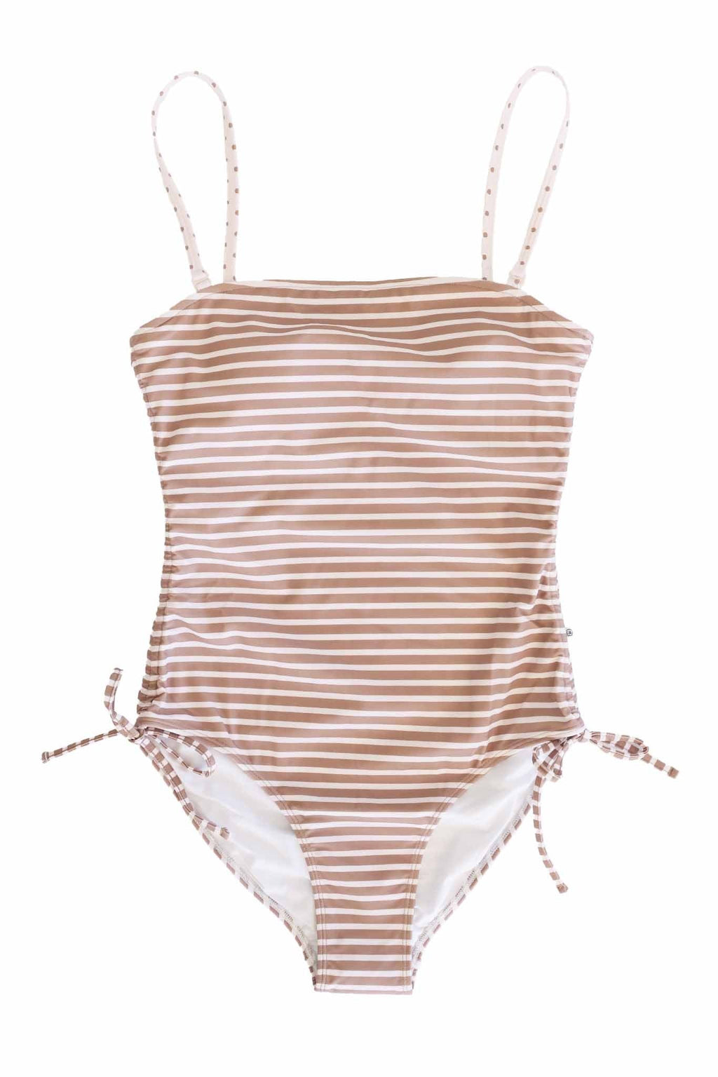 Women's Removable Strap One Piece | Sandy Stripes