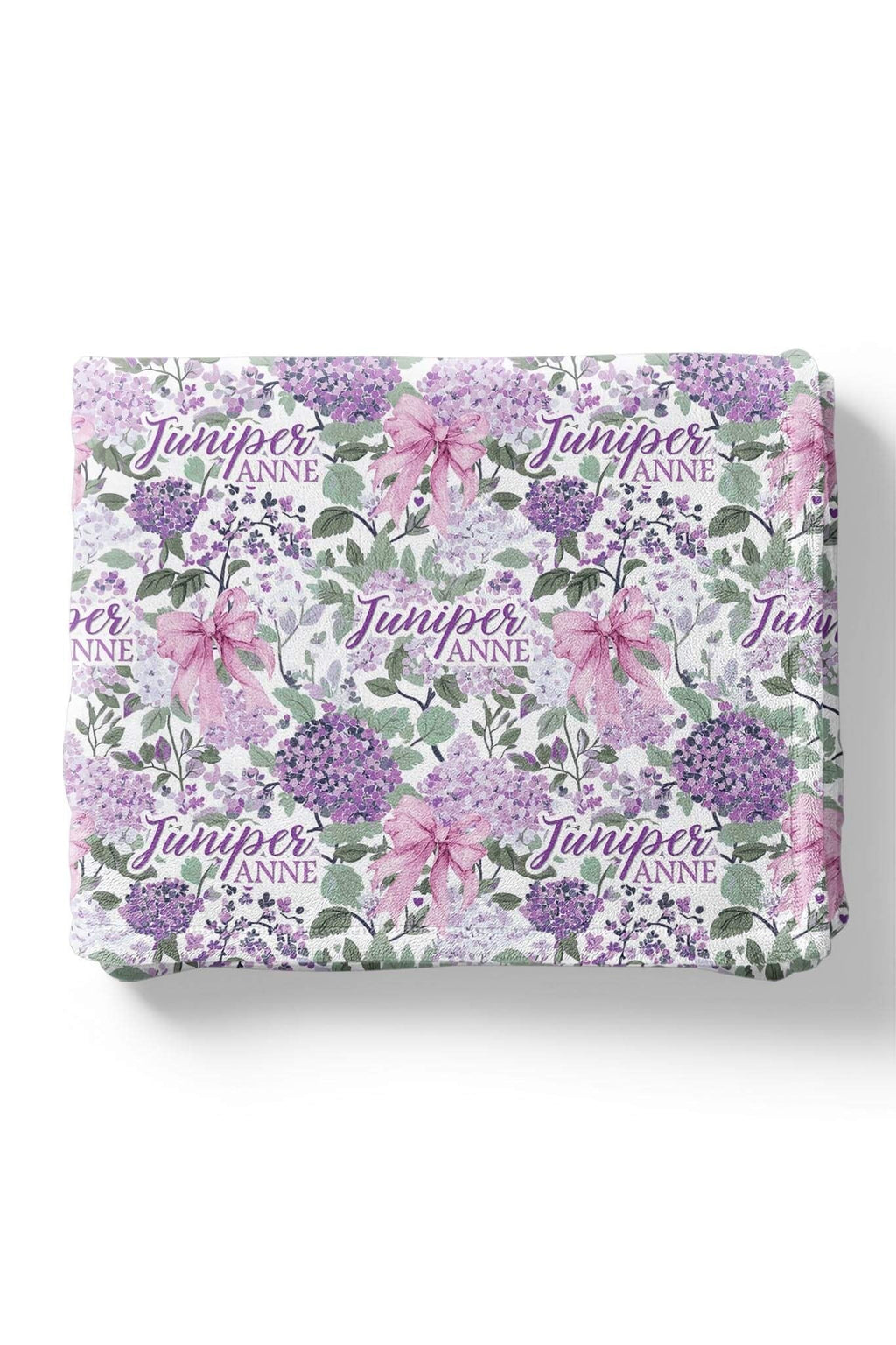Personalized Kids Blanket | Lavender Lullaby