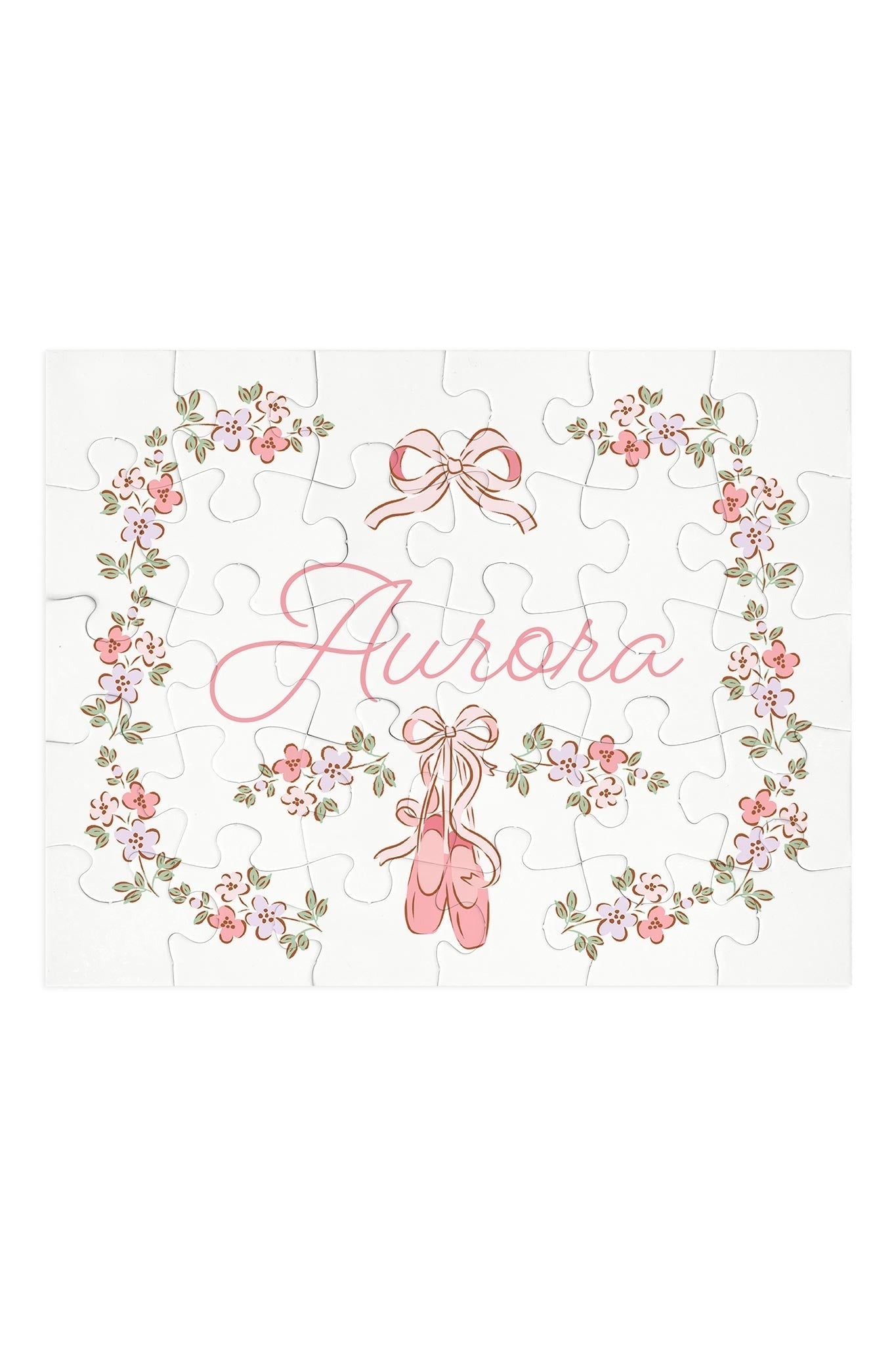 Kids Personalized 30 Piece Puzzle | Ballet Blossoms