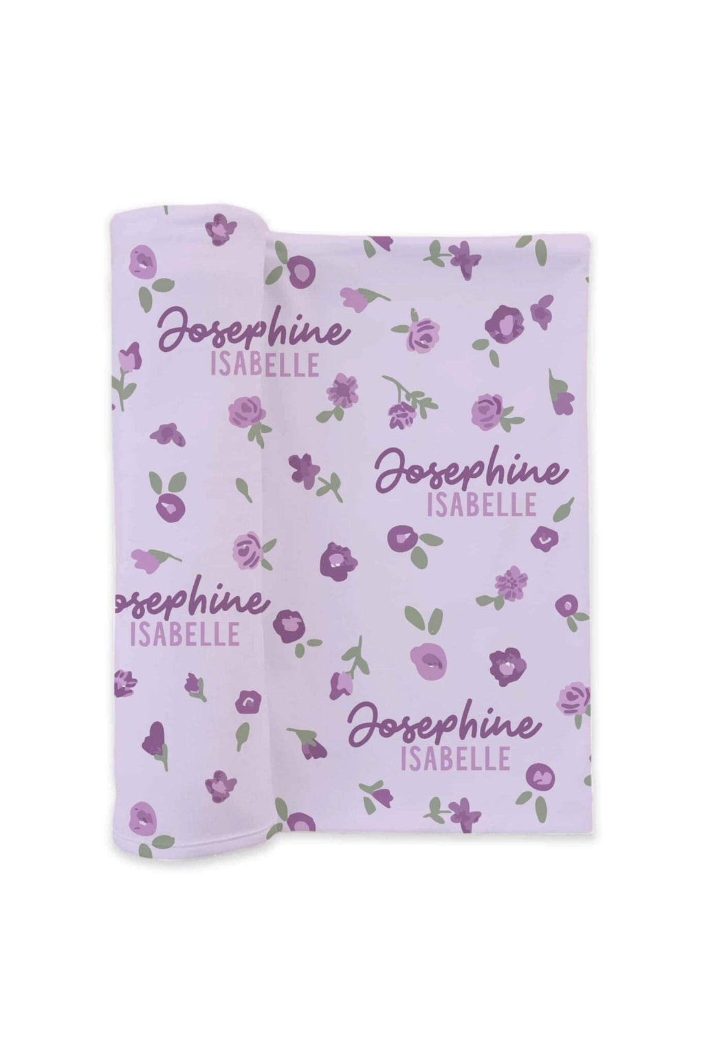 Personalized Swaddle | Pretty In Purple