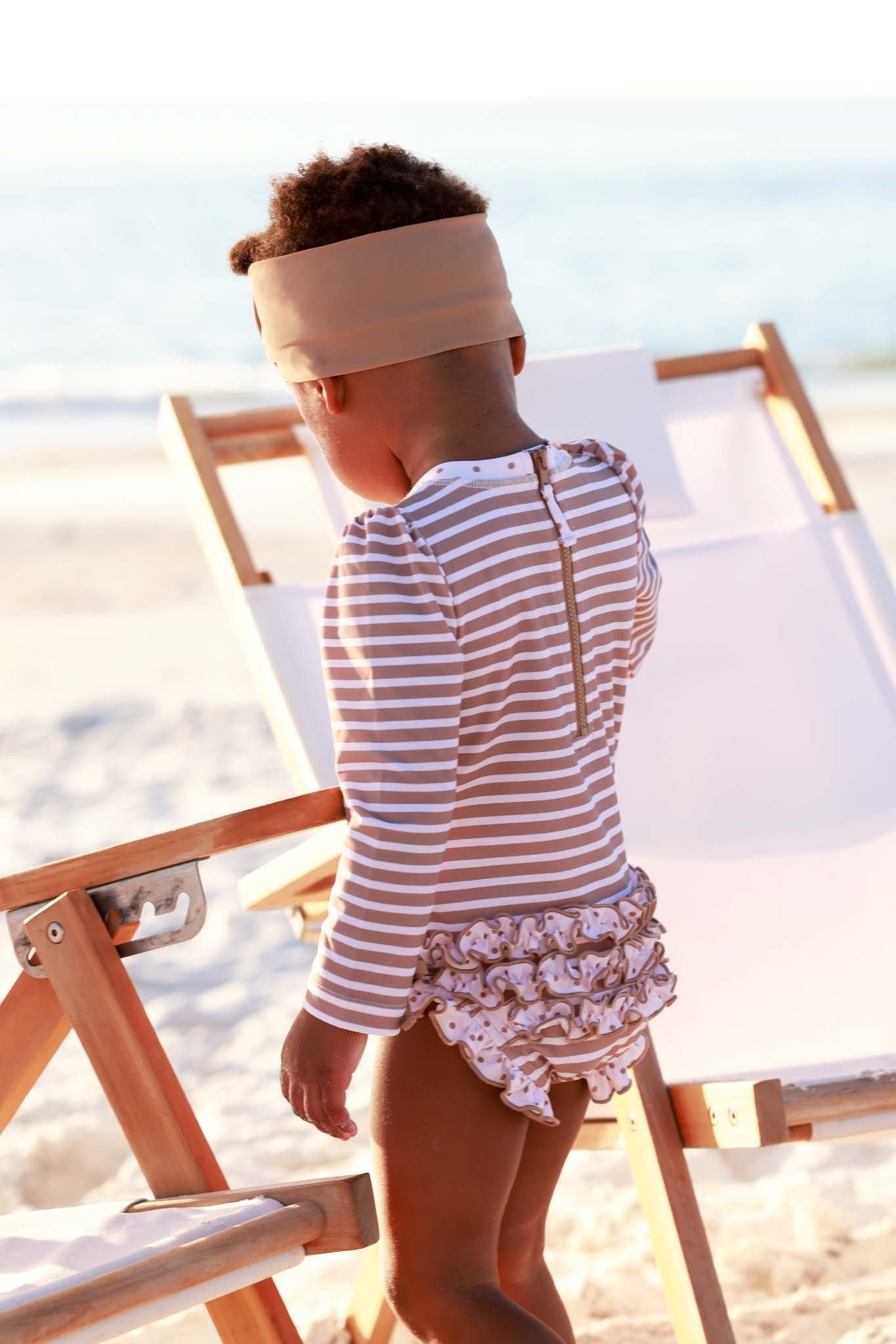 Swim Bow | Sandy Mocha