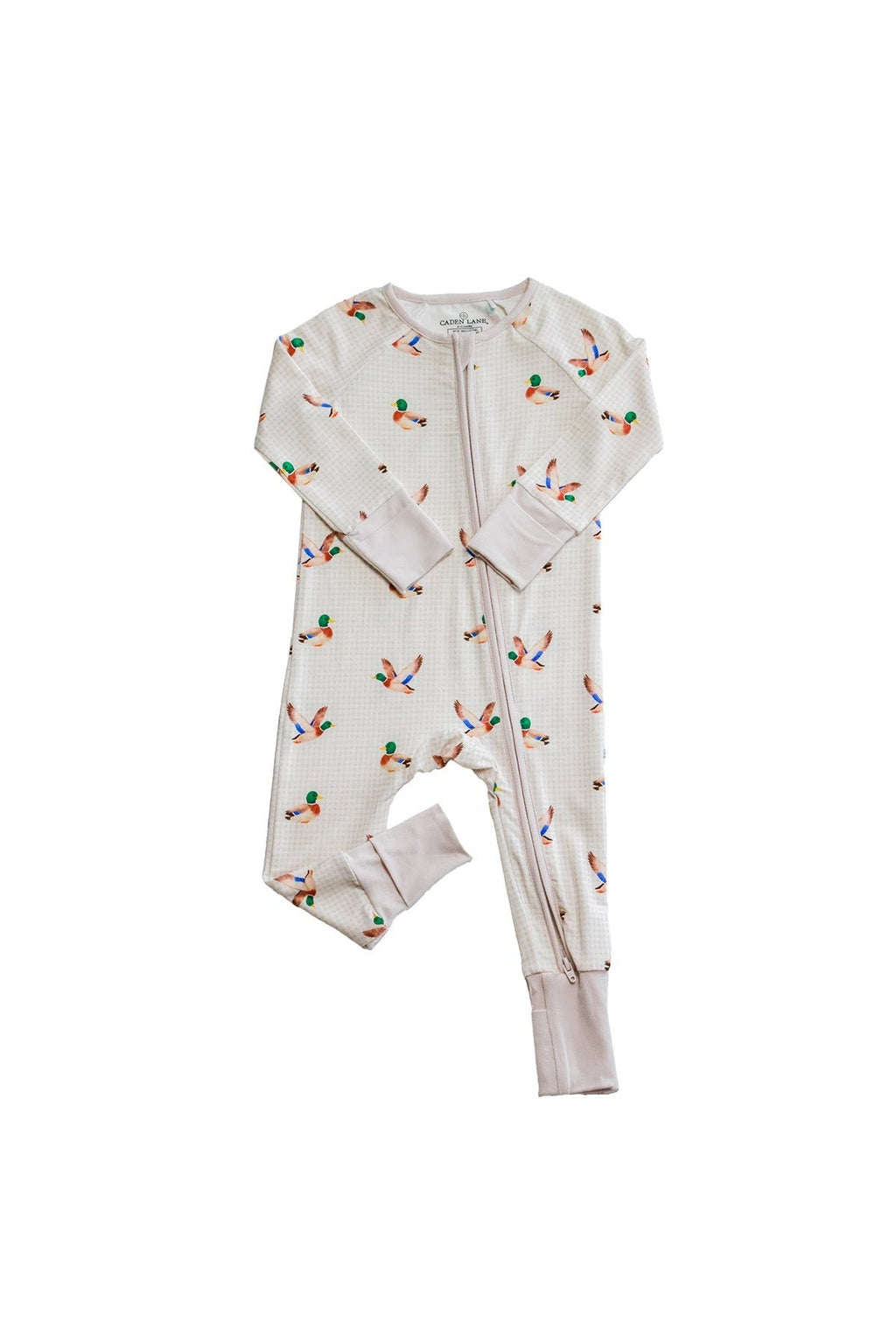 Convertible Bamboo Zip Romper | Little Mallard