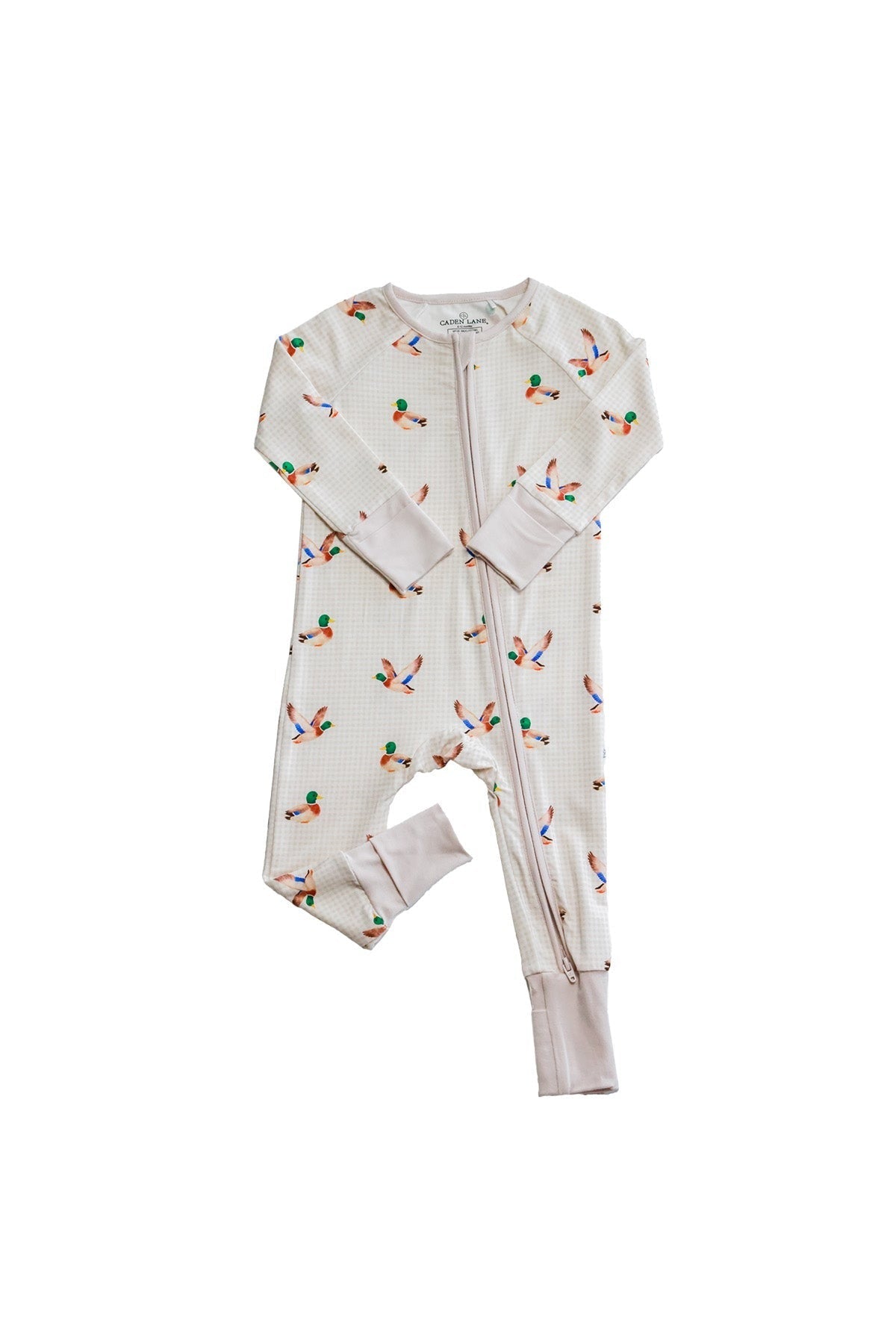 Convertible Bamboo Zip Romper | Little Mallard