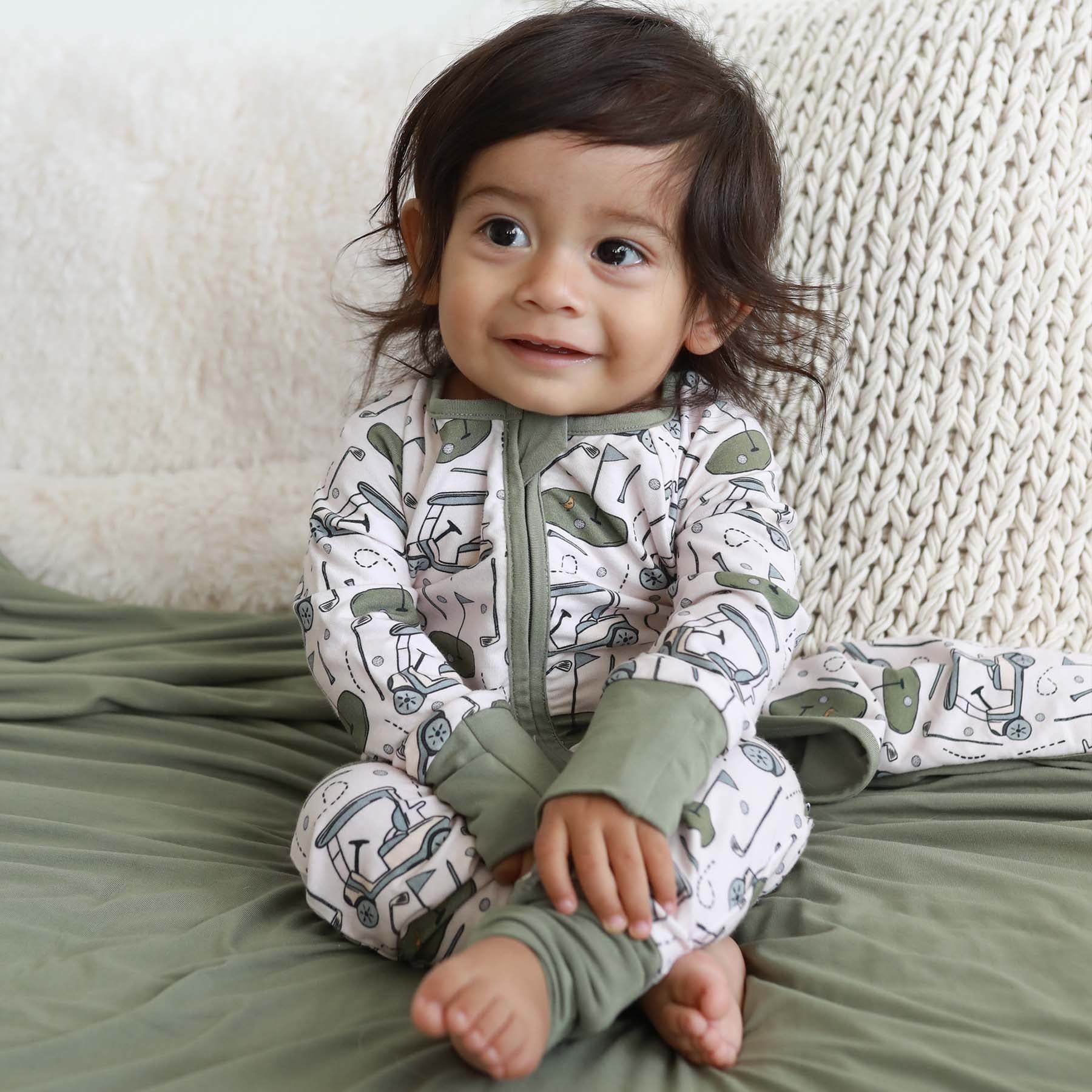 Tee Time Convertible Zip Romper