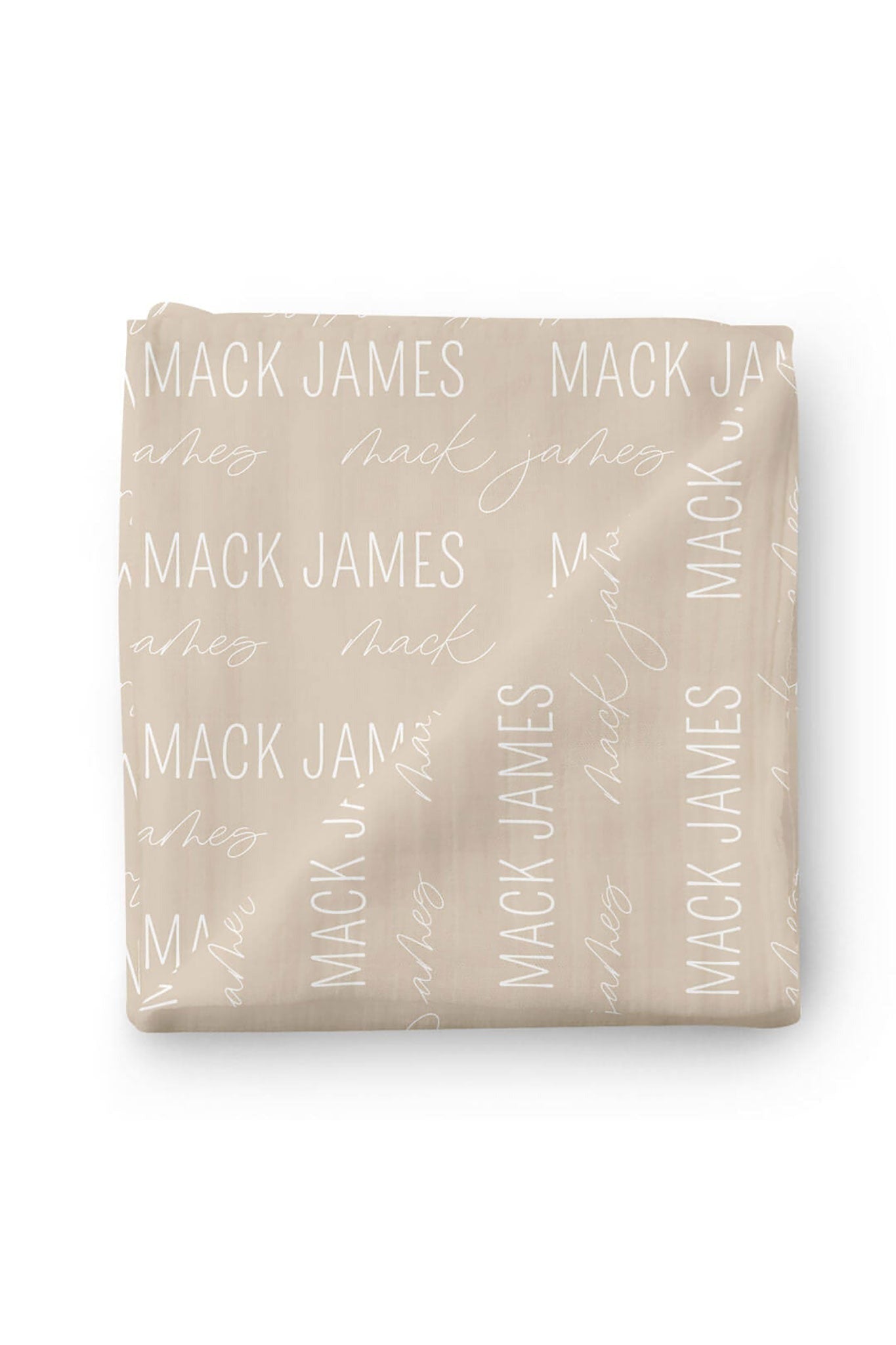 Personalized Baby Name Swaddle Blanket