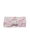 Knit Large Bow Headwrap | Blooming Butterflies