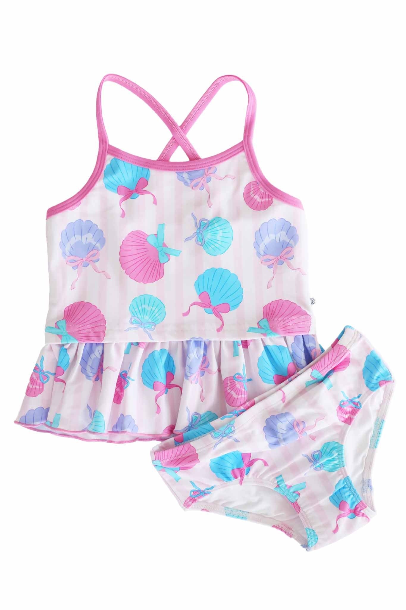 Two Piece Strappy Tankini | Seaside Sweetie