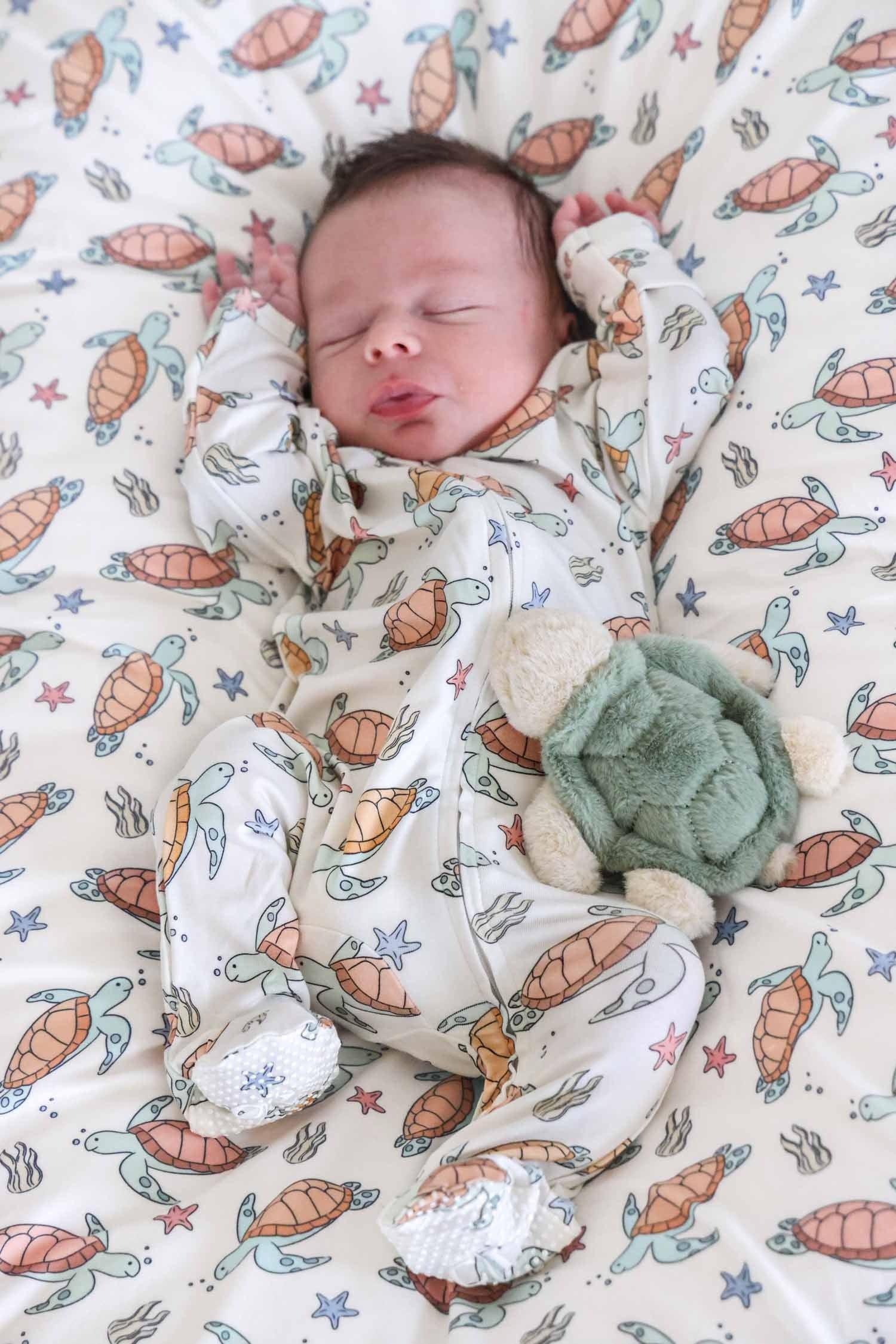 Zipper Footie | Turtley Rad