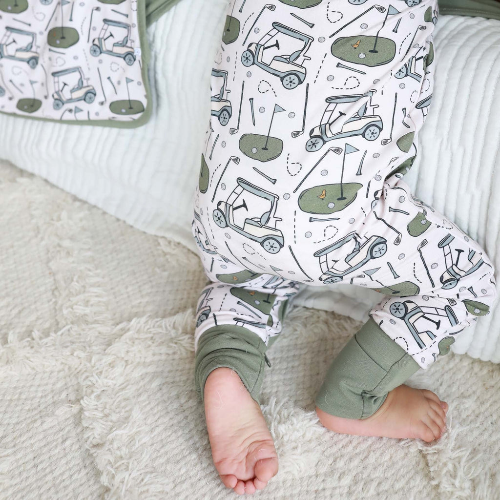 Tee Time Convertible Zip Romper