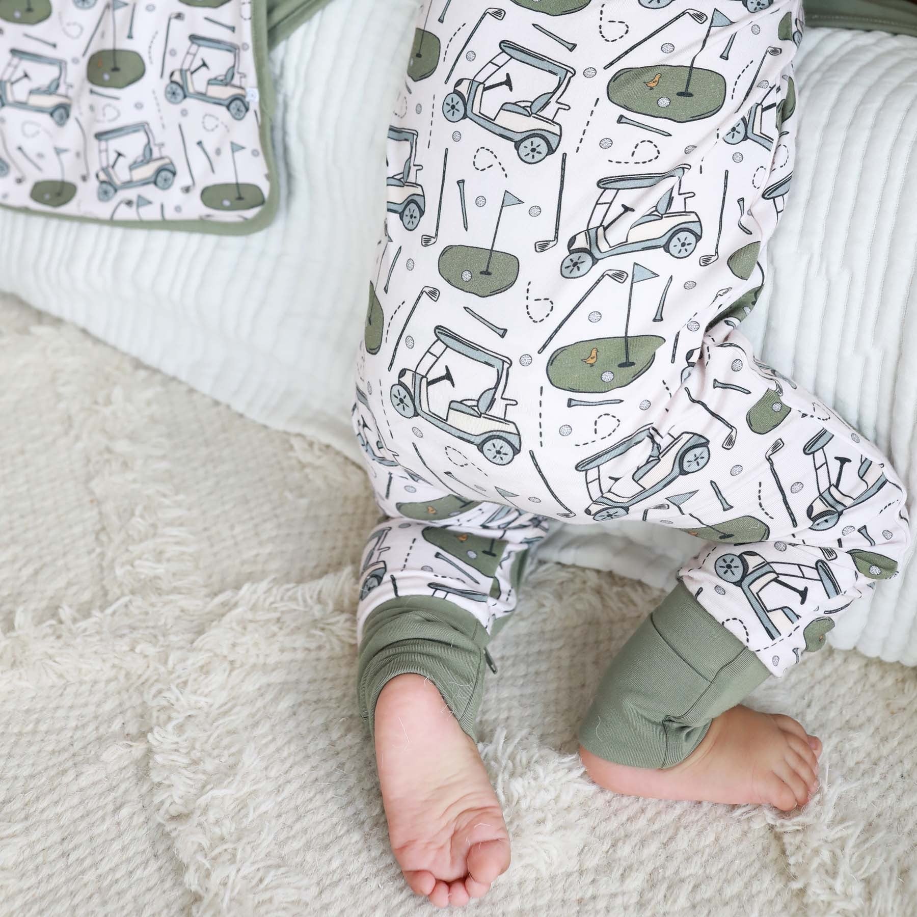 Tee Time Convertible Zip Romper