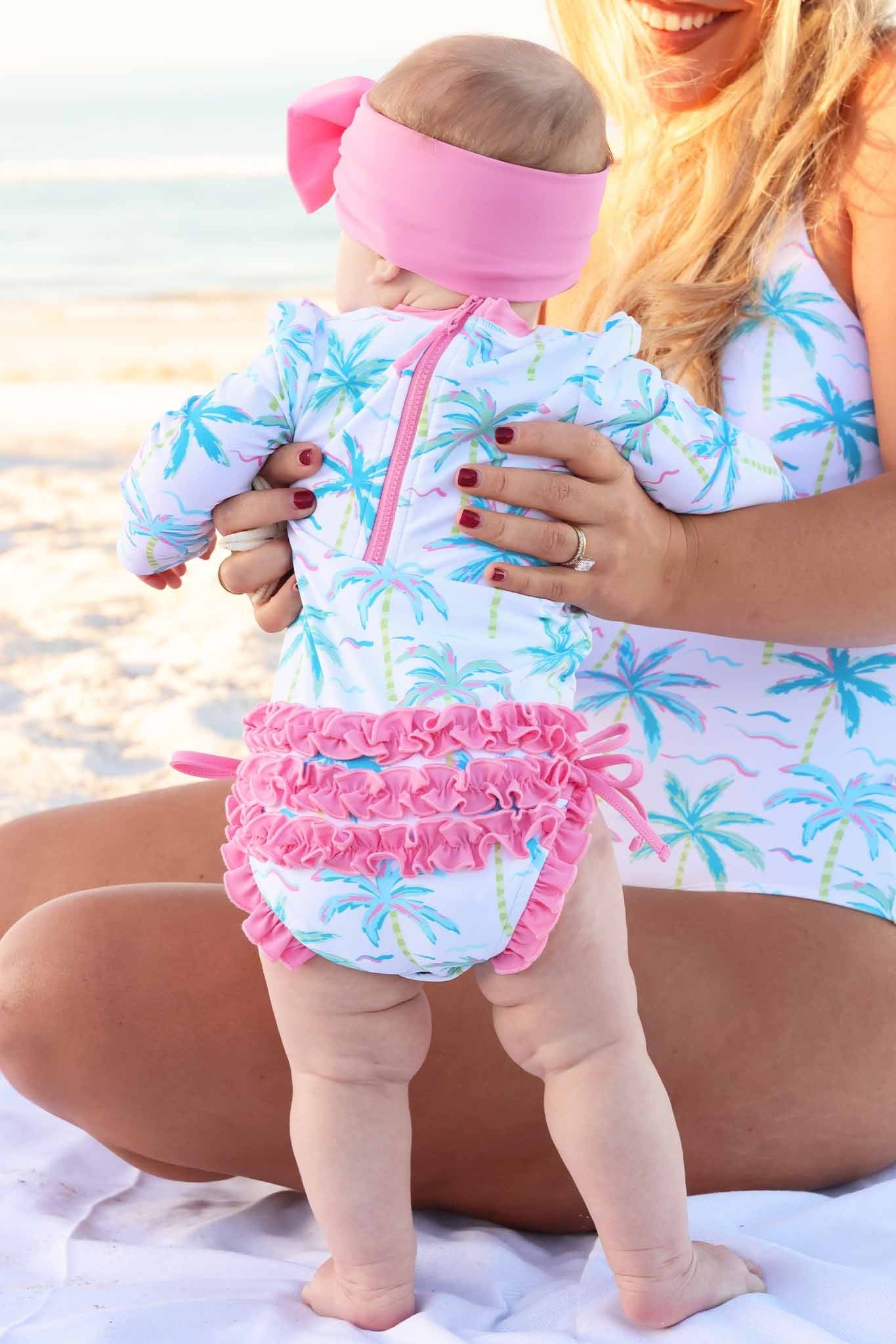 Swim Bow | Tropical Pink