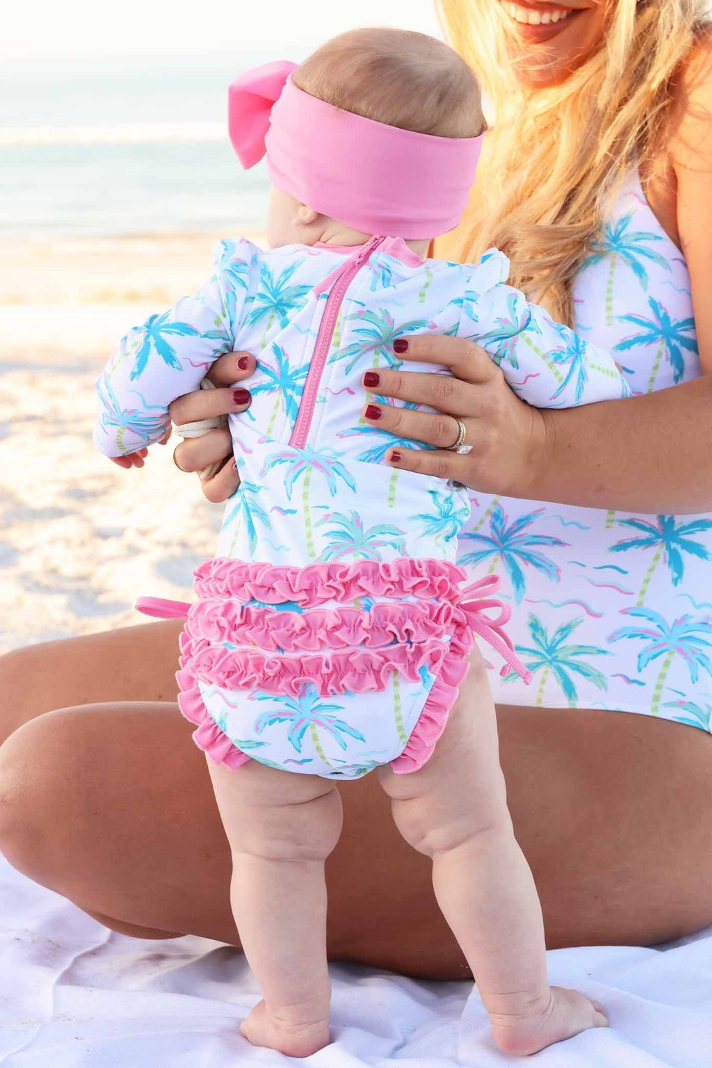 Swim Bow | Tropical Pink
