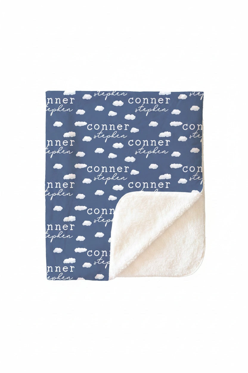 Sweet Dreams Personalized Toddler Blanket