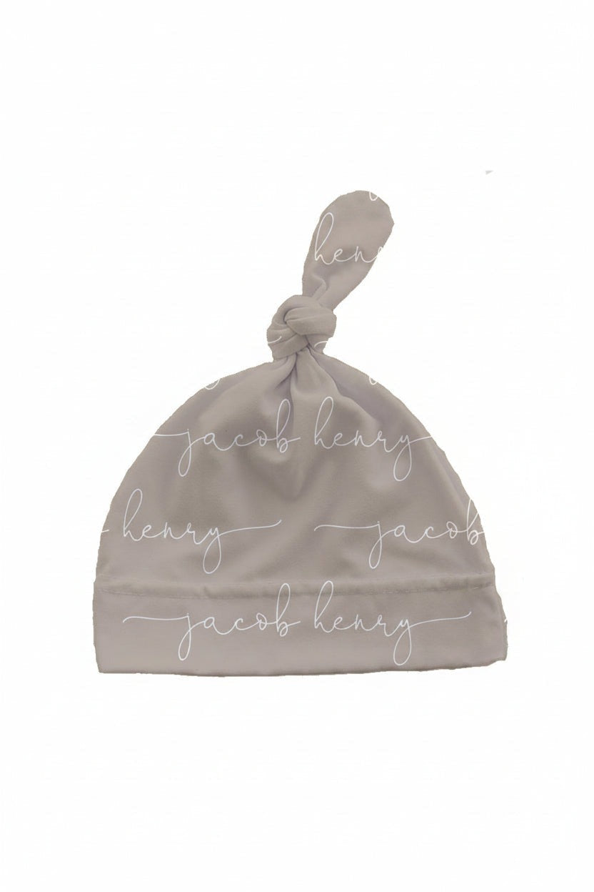 Stone Personalized Knotted Hat