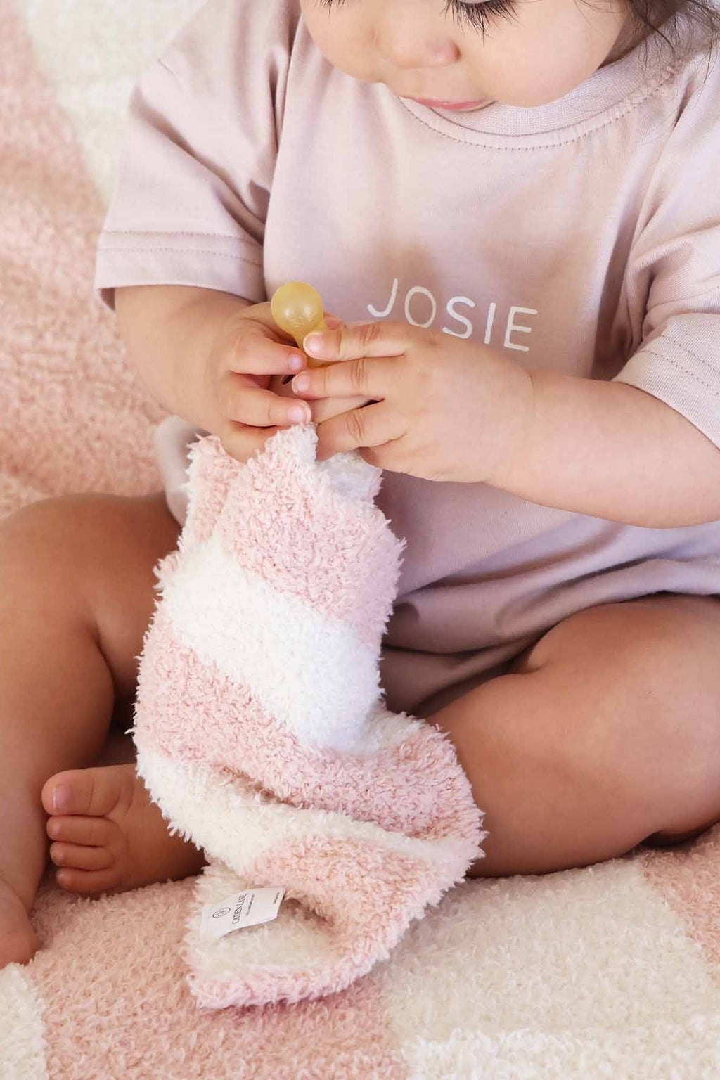 CuddleLaneTM Luxe Lovey | Stripe