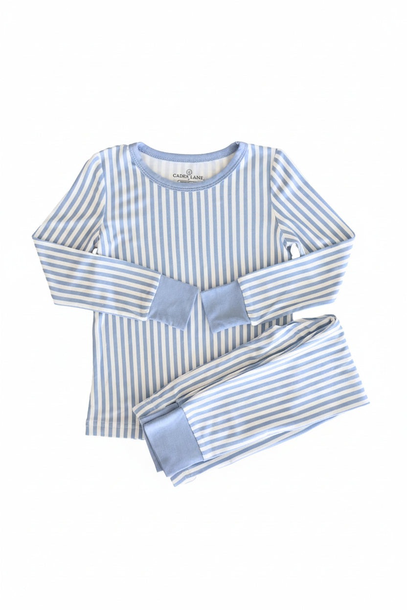 Snuggle Stripes Two Piece Pajama Set