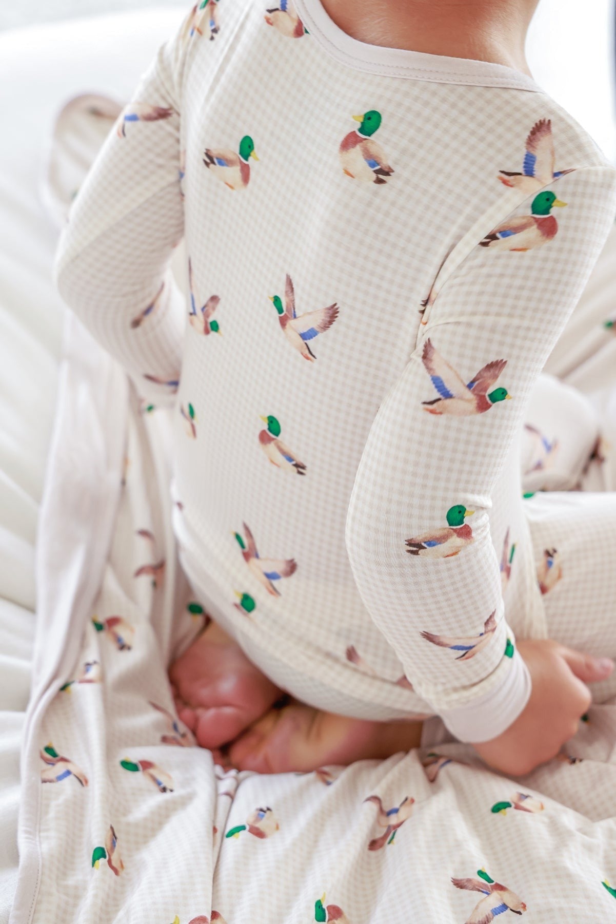 Two Piece Bamboo Pajama Set | Little Mallard