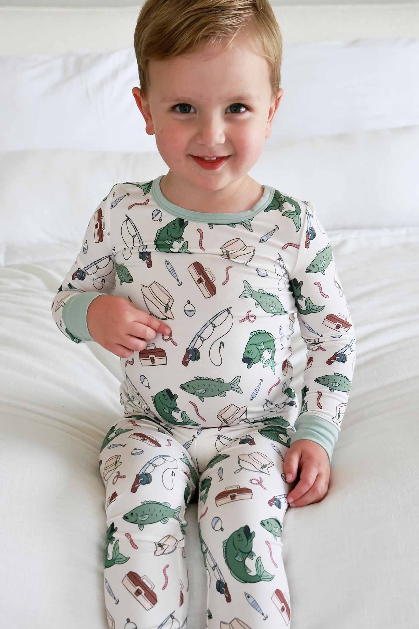 Two Piece Bamboo Pajama Set | Off the Hook
