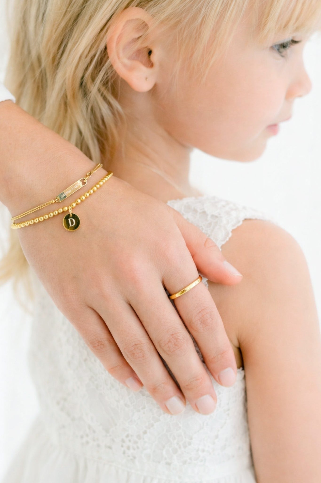 Engraved Bar Bracelet