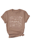 Mama Lives By Graphic Tee | Espresso