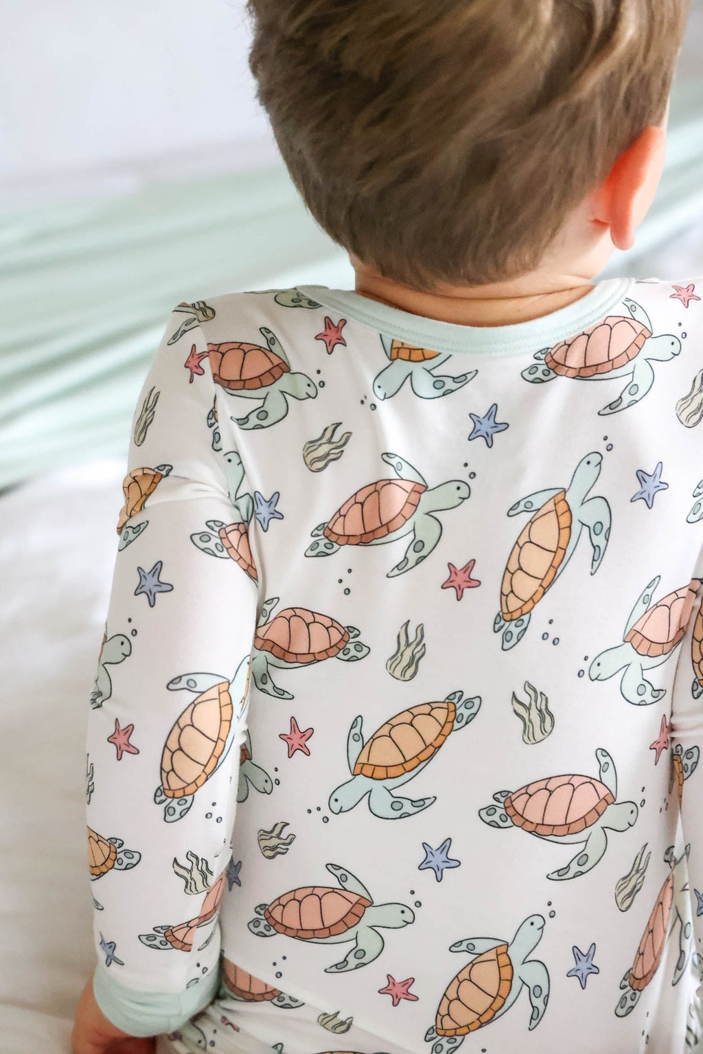 Two Piece Pajama Set | Turtley Rad
