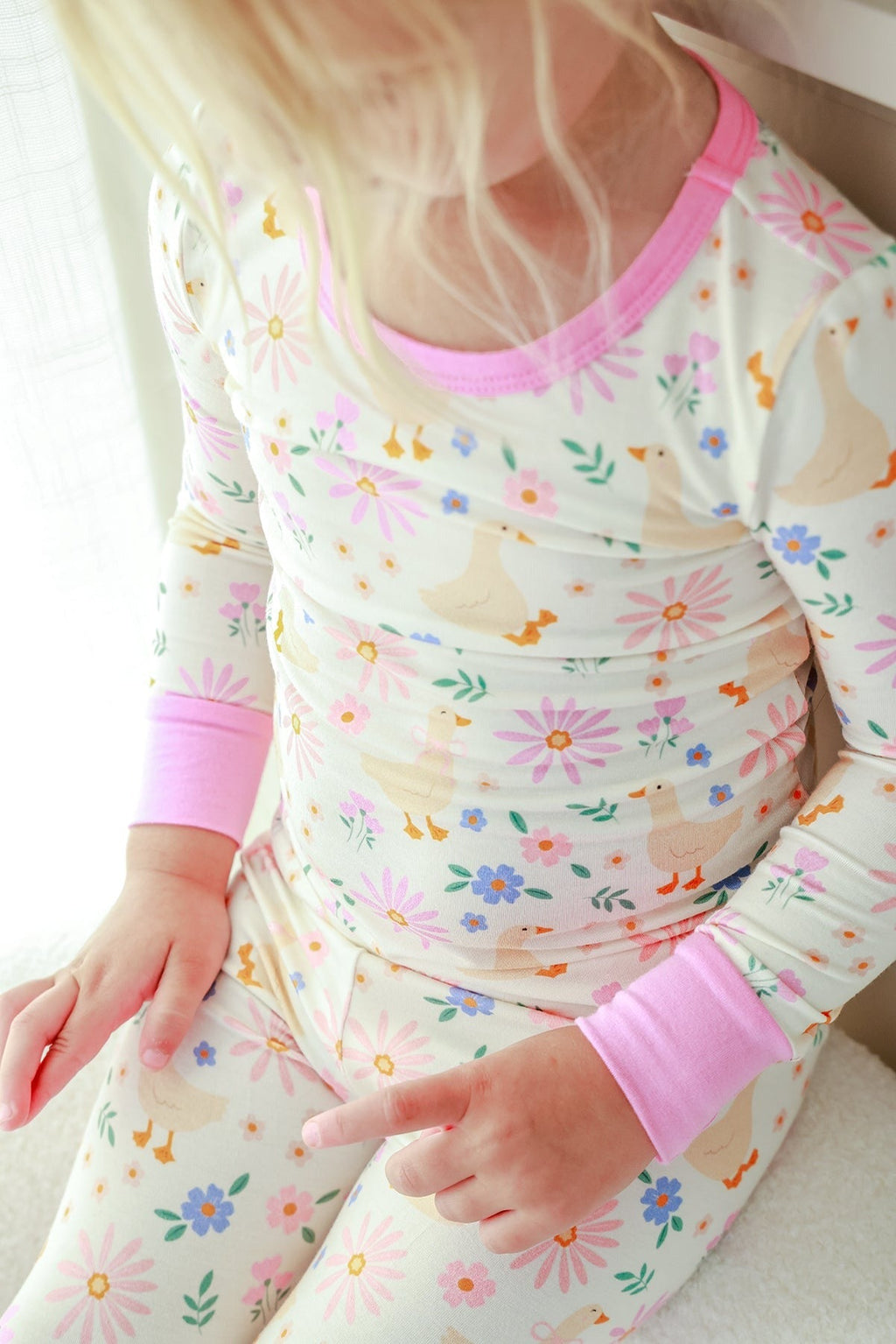 Two Piece Bamboo Pajama Set | Loosey Goose