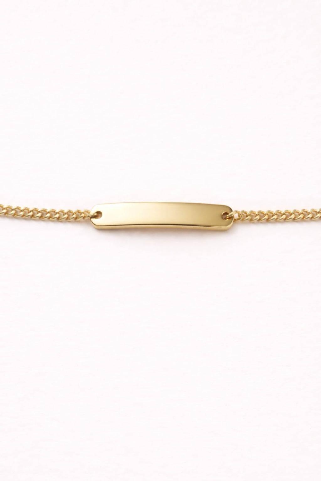 Engraved Bar Bracelet