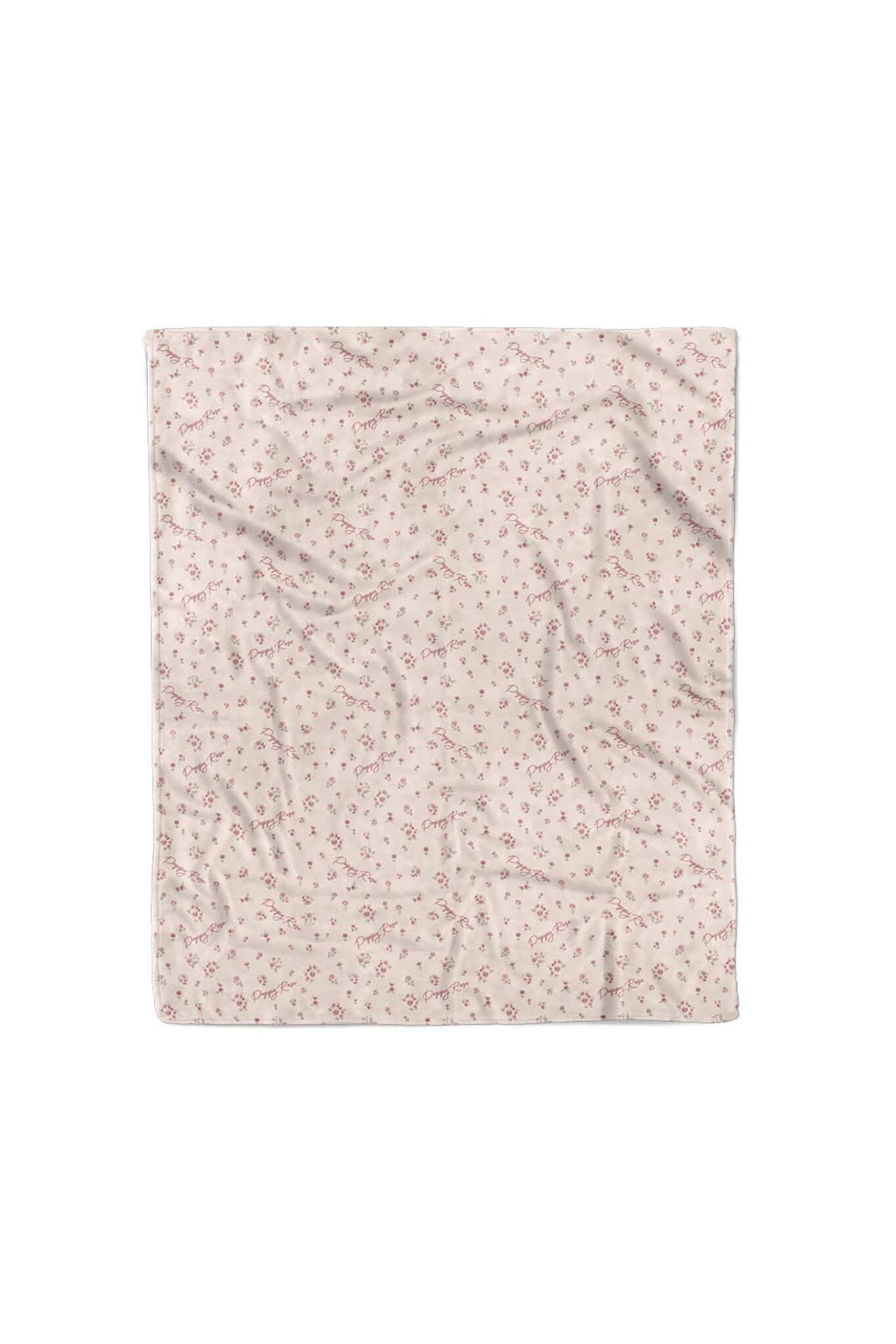 Precious Posies Personalized Kids Blanket