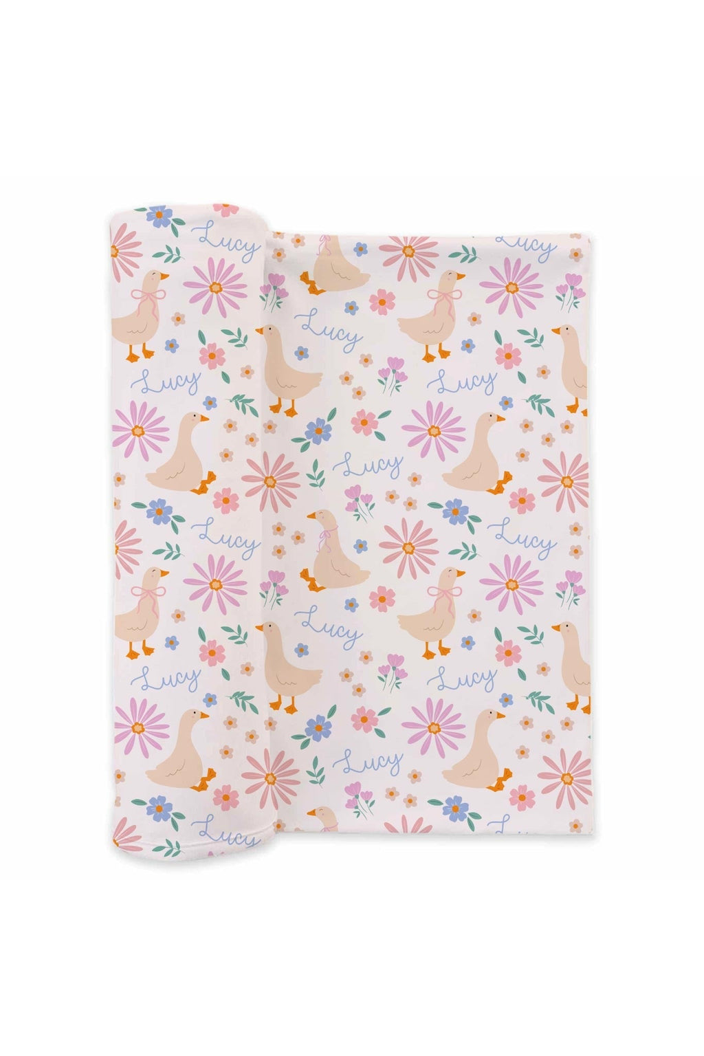 Personalized Swaddle Blanket | Loosey Goose