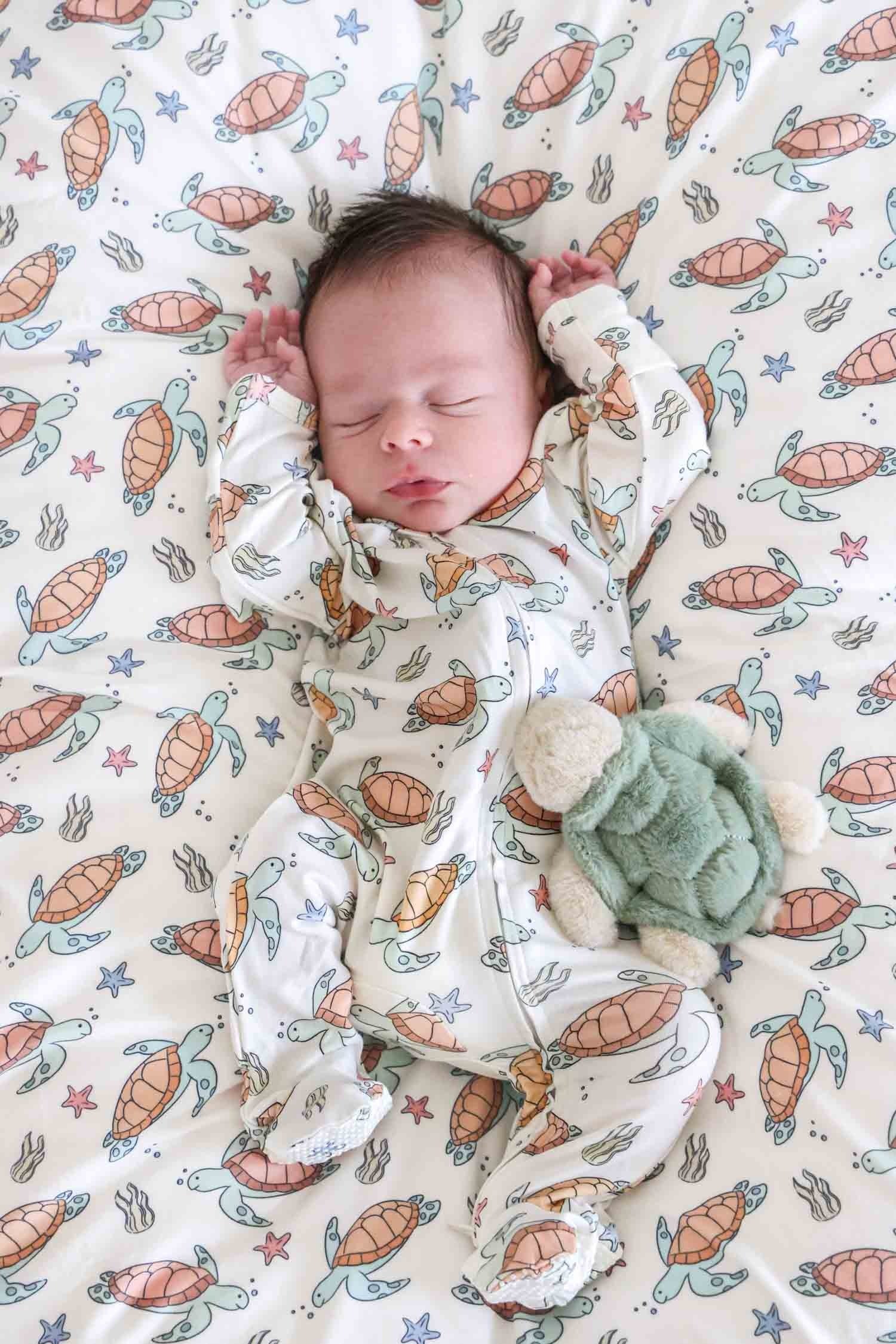 Zipper Footie | Turtley Rad