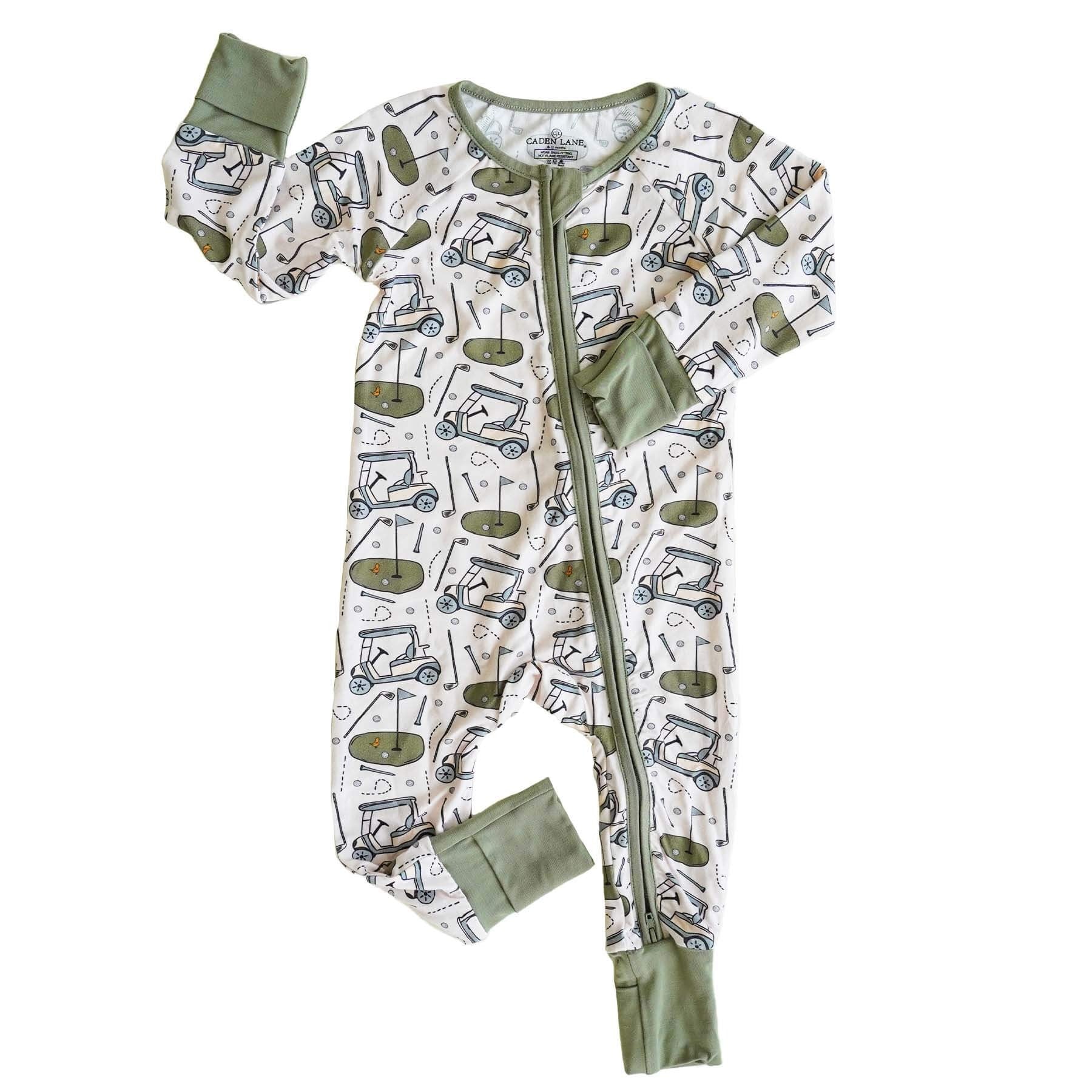 Tee Time Convertible Zip Romper