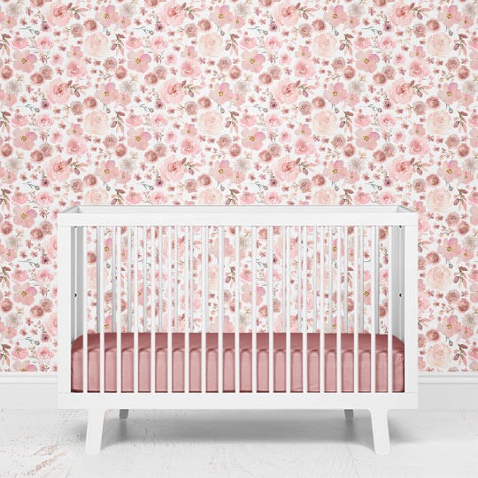 Rosie's Rose Garden Removable Wallpaper