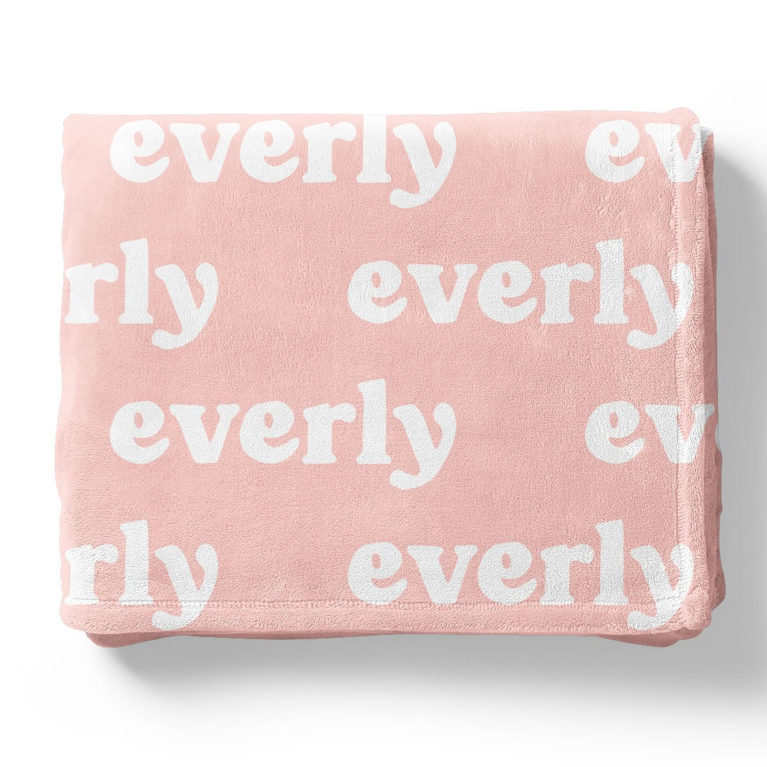 Rose Garden Personalized Color Blanket