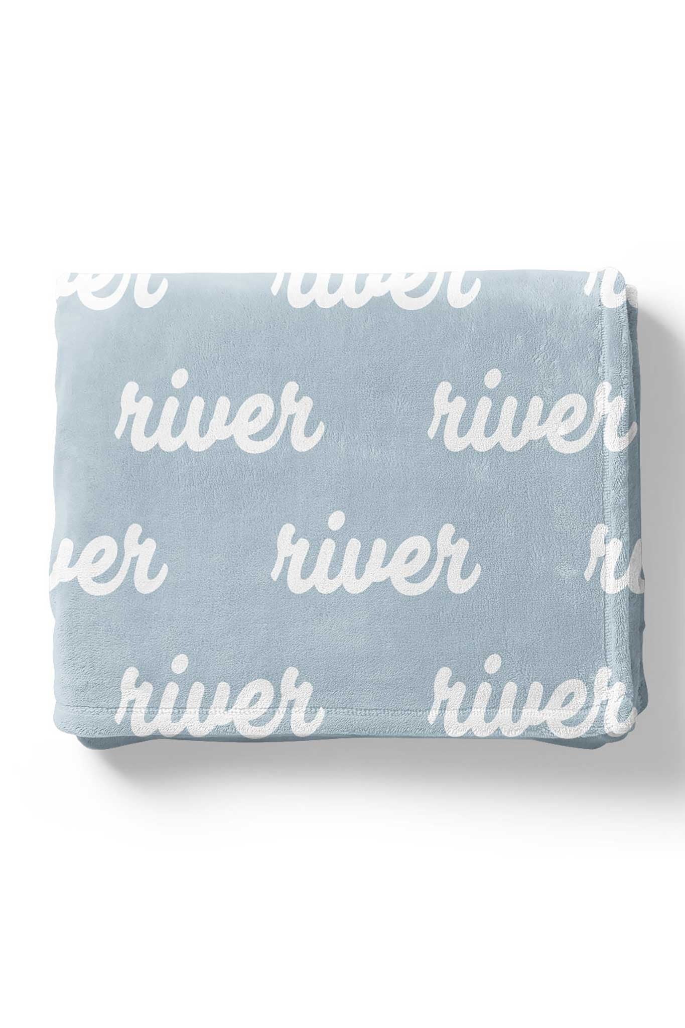 Baby Blues Personalized Color Blanket