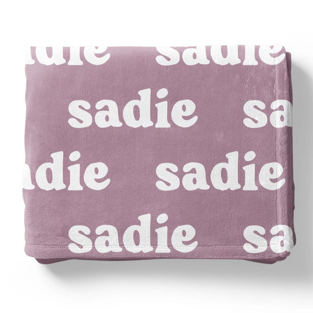 Cotton Candy Personalized Color Blanket