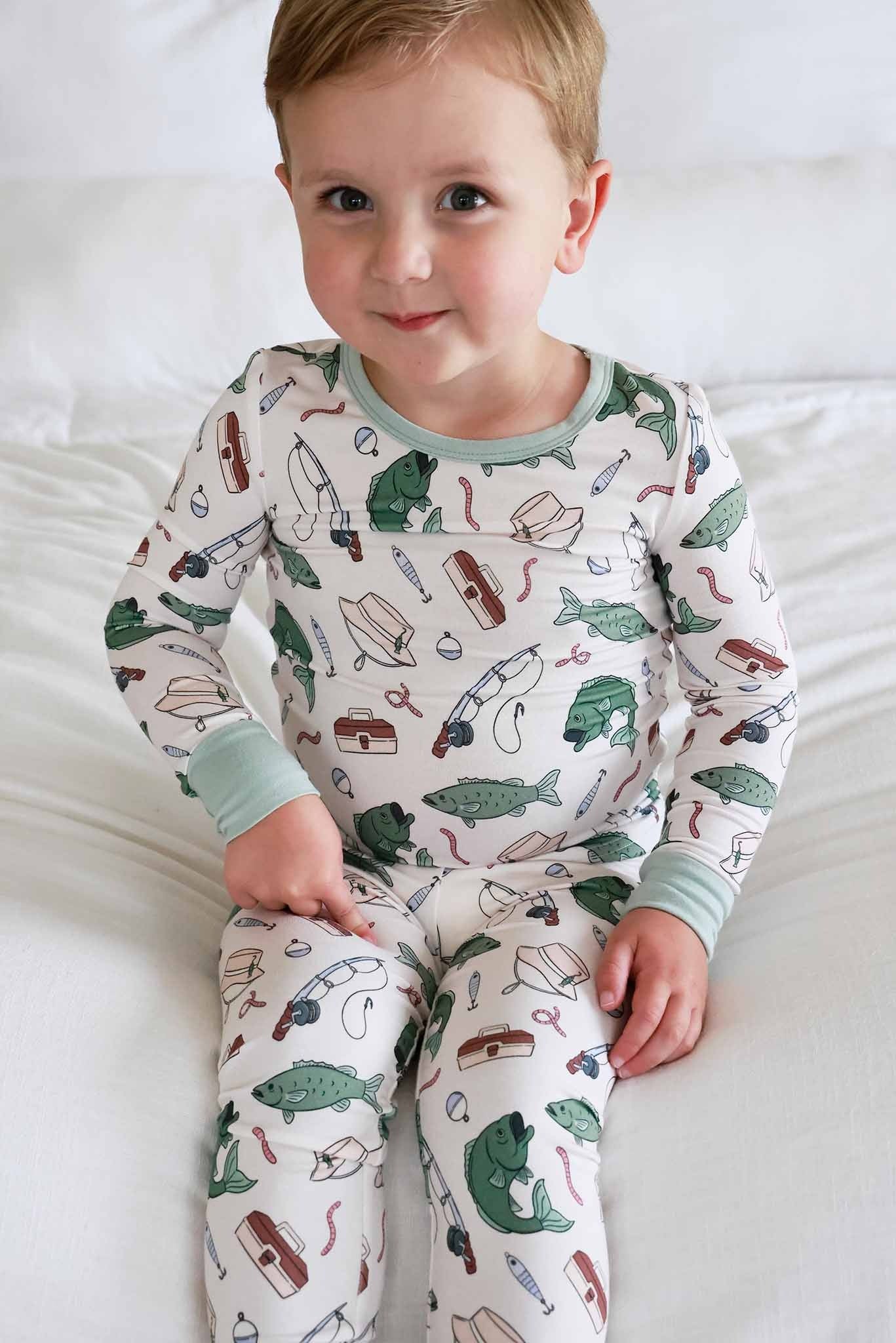 Two Piece Bamboo Pajama Set | Off the Hook