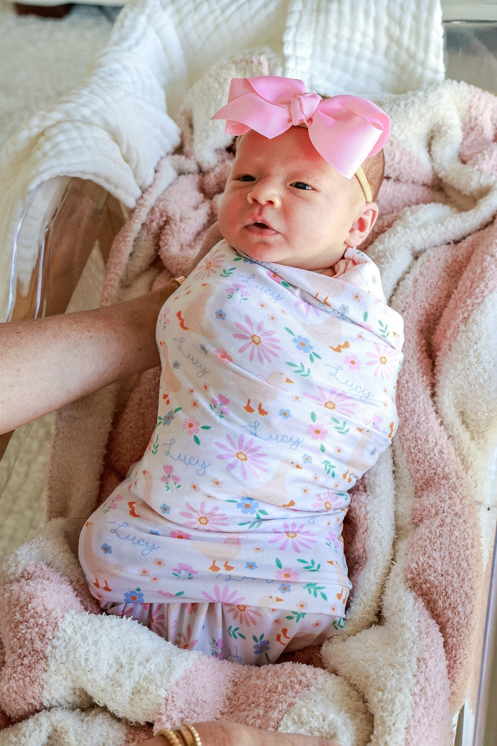 Personalized Swaddle Blanket | Loosey Goose