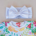 Swim Bow | Light Beach Blue