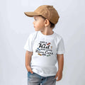 Who Loves Race Cars Kids Graphic Tee | White